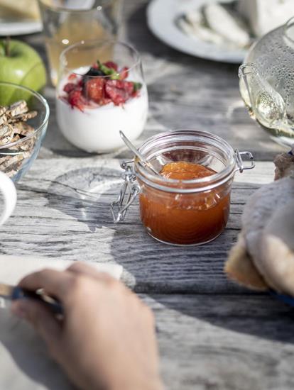 Südtiroler Qualitätsprodukte beim Frühstück