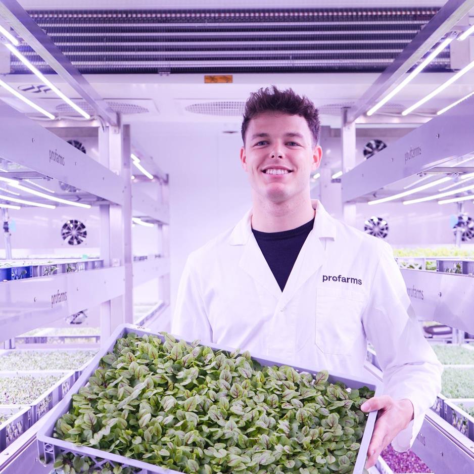 Porträt von Patrick Sanin von Profarms