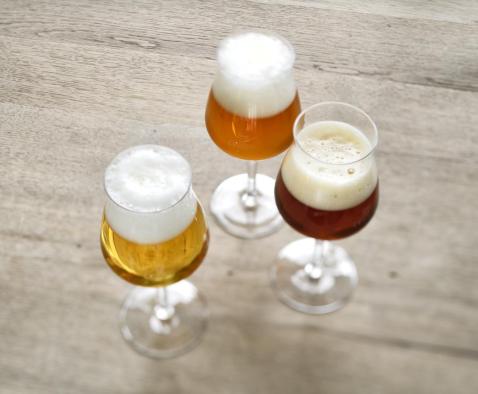 Verschiedene Biersorten